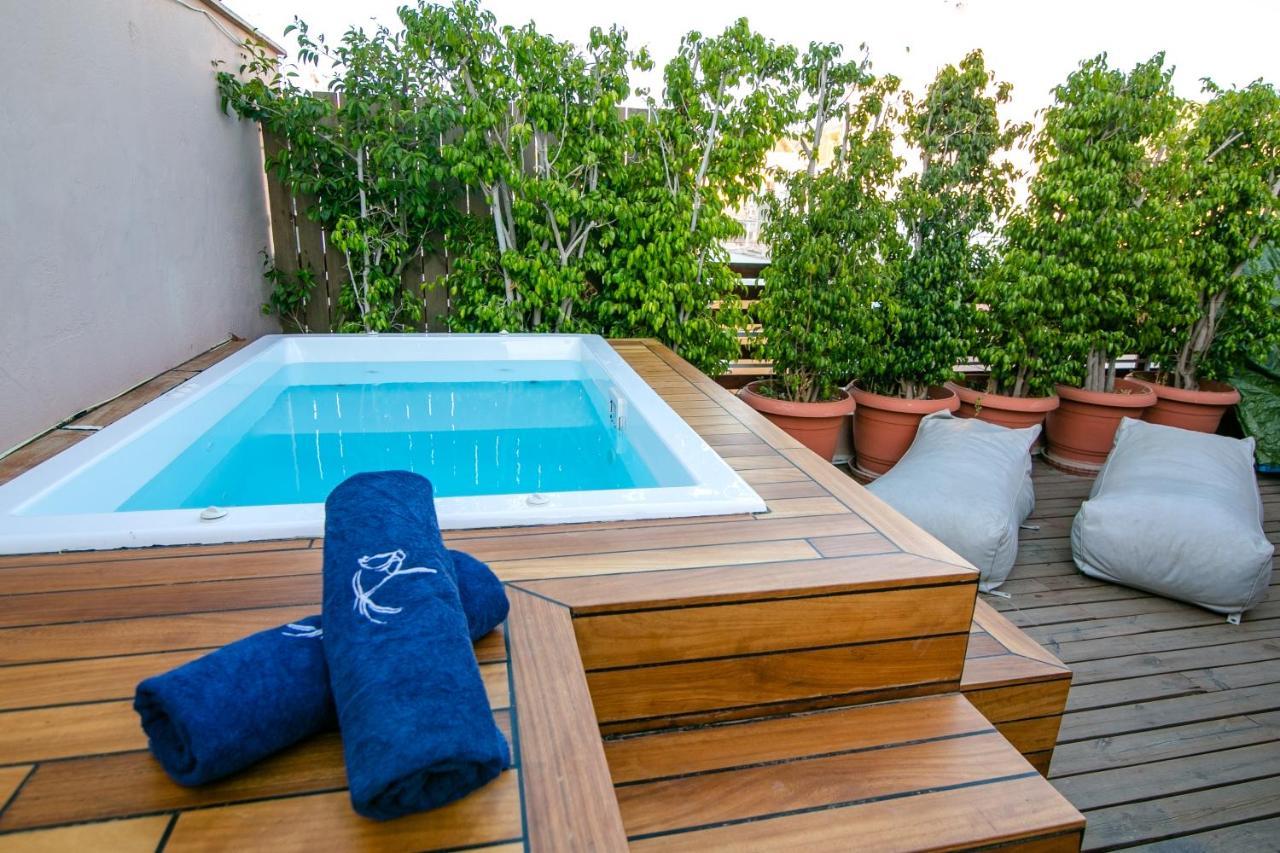 Beautiful Penthouse In Athens With Outside Jacuzzi Apartment Ngoại thất bức ảnh