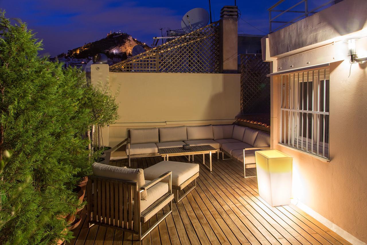 Beautiful Penthouse In Athens With Outside Jacuzzi Apartment Ngoại thất bức ảnh